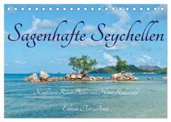 Sagenhafte Seychellen - Idylle im Indischen Ozean (Tischkalender 2024 DIN A5 quer), CALVENDO Monatskalender