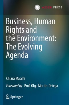 Business, Human Rights and the Environment: The Evolving Agenda - Macchi, Chiara