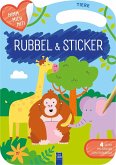 Rubbel & Sticker - Tiere