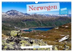 Norwegen Wanderbar (Wandkalender 2024 DIN A3 quer), CALVENDO Monatskalender