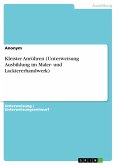 Kleister Anrühren (Unterweisung Ausbildung im Maler- und Lackiererhandwerk) (eBook, PDF)
