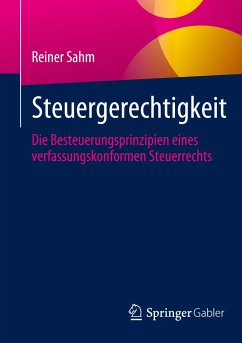 Steuergerechtigkeit - Sahm, Reiner