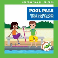 Cover Pool Pals: Our Friend Maya Uses Leg Braces