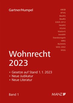 Wohnrecht 2023 - Gartner, Herbert;Humpel, Nikolaus