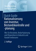 Quick Guide Rationalisierung von Inventur, Bestandskontrolle und -planung (eBook, PDF)