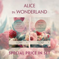 Alice in Wonderland Books-Set (with audio-online) - Readable Classics - Unabridged english edition with improved readability - Carroll, Lewis