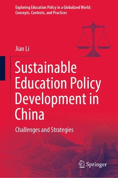 Sustainable Education Policy Development in China (eBook, PDF) - Li, Jian
