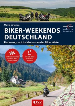 Motorrad Reiseführer Biker Weekends Deutschland - Schempp, Martin