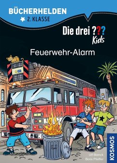 Image of Die drei ??? Kids, Bücherhelden 2. Klasse, Feuerwehr-Alarm