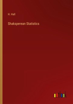 Shaksperean Statistics