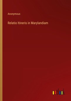 Relatio Itineris in Marylandiam