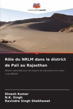 Rôle du NRLM dans le district de Pali au Rajasthan - Kumar, Dinesh;Singh, N.K.;Shekhawat, Ravindra Singh