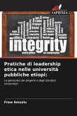 Pratiche di leadership etica nelle università pubbliche etiopi: