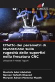 Effetto dei parametri di lavorazione sulla rugosità delle superfici nella fresatura CNC