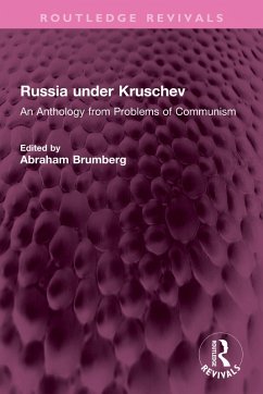 Cover Russia under Kruschev (eBook, PDF)