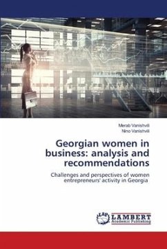 Georgian women in business: analysis and recommendations - Vanishvili, Merab;Vanishvili, Nino