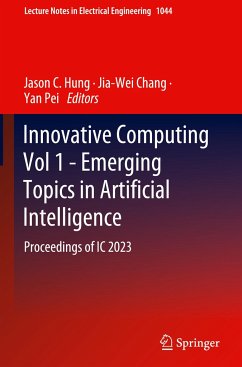 Innovative Computing Vol 1 - Emerging Topics in Artificial Intelligence