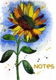 Notizbuch &quote;Sonnenblume