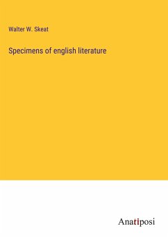 Specimens of english literature - Skeat, Walter W.