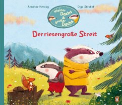 Cover Der riesengroße Streit / Kleiner Dachs & großer Dachs Bd.1   (Mängelexemplar)