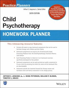Child Psychotherapy Homework Planner (eBook, PDF)