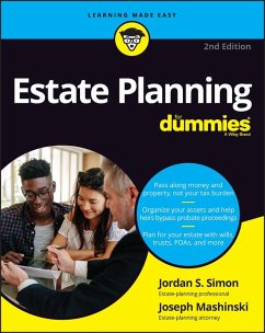 Estate Planning For Dummies (eBook, ePUB) - Simon, Jordan S.; Mashinski, Joseph