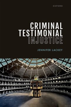 Cover Criminal Testimonial Injustice (eBook, PDF)
