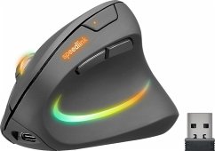 Cover SPEEDLINK PIAVO PRO RGB Rechargeable Vertical Ergonomic Mouse - Wireless, rubber-black