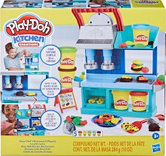 Image of Hasbro F81075L0 - Play-Doh Kitchen, Buntes Restaurant, Knete-Spielset