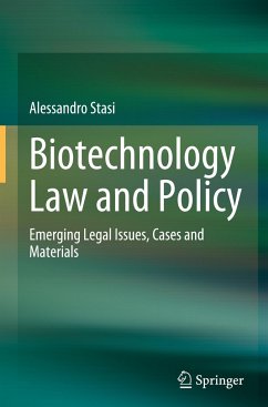 Biotechnology Law and Policy - Stasi, Alessandro