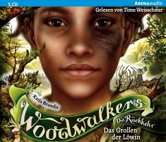 Das Grollen der Löwin / Woodwalkers Bd.9 (5 Audio-CDs) - Brandis, Katja
