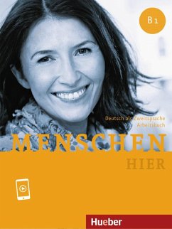 Menschen hier B1. Arbeitsbuch mit Audios online - Breitsameter, Anna;Glas-Peters, Sabine;Koch, Elke