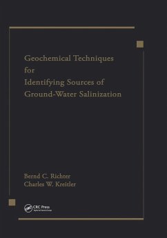 Cover Geochemical Techniques for Identifying Sources of Ground-Water Salinization (eBook, ePUB)