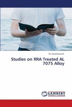 Studies on RRA Treated AL 7075 Alloy