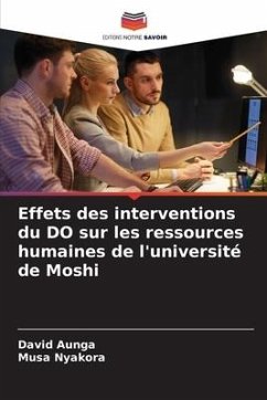 Effets des interventions du DO sur les ressources humaines de l'université de Moshi - Aunga, David;Nyakora, Musa