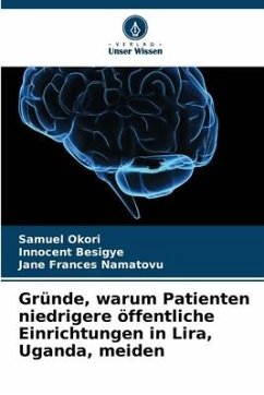 Gründe, warum Patienten niedrigere öffentliche Einrichtungen in Lira, Uganda, meiden - Okori, Samuel;Besigye, Innocent;Namatovu, Jane frances