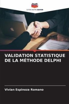 VALIDATION STATISTIQUE DE LA MÉTHODE DELPHI - Espinoza Romano, Vivian