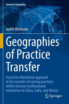 Geographies of Practice Transfer - Wiemann, Judith