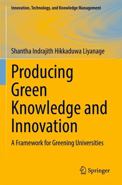 Producing Green Knowledge and Innovation - Liyanage, Shantha Indrajith Hikkaduwa