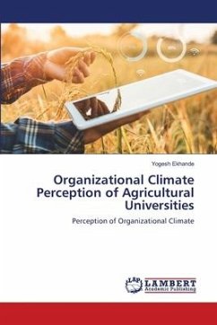 Organizational Climate Perception of Agricultural Universities