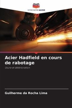 Acier Hadfield en cours de rabotage - da Rocha Lima, Guilherme