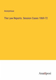 Cover The Law Reports. Session Cases 1869-72