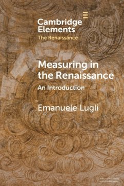 Measuring in the Renaissance - Lugli, Emanuele