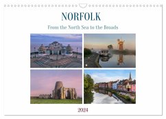 Norfolk - From the North Sea to the Broads (Wall Calendar 2024 DIN A3 landscape), CALVENDO 12 Month Wall Calendar - Kruse, Joana