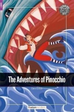 Cover The Adventures of Pinocchio - Foxton Readers Level 2 (600 Headwords CEFR A2-B1) with free online AUDIO