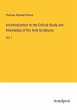 An Introduction to the Critical Study... - Bild 1