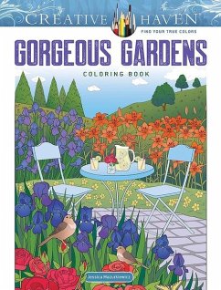 Creative Haven Gorgeous Gardens Coloring Book - Mazurkiewicz, Jessica