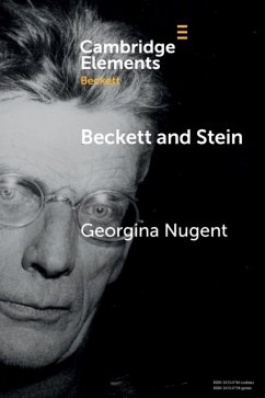 Beckett and Stein - Nugent, Georgina (Universitat Wien, Austria)