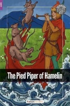 Cover The Pied Piper of Hamelin - Foxton Readers Level 2 (600 Headwords CEFR A2-B1) with free online AUDIO