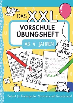 Cover Das XXL-Vorschule Übungsheft ab 4 Jahren